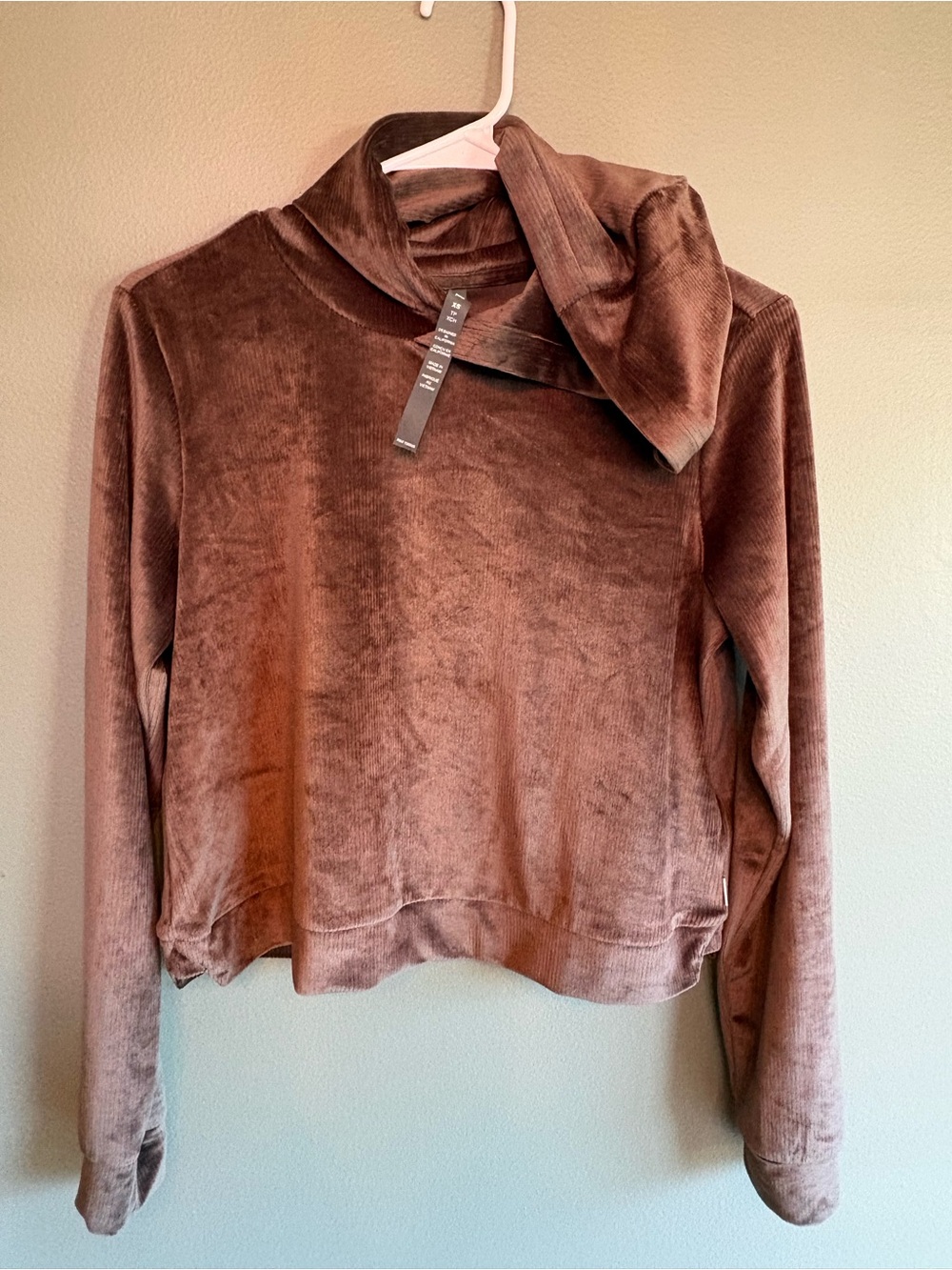Vuori Velour Brown Women's Hoodie